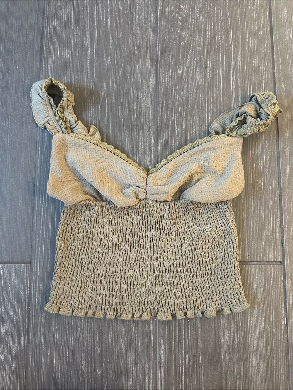 UO Olive Green Top